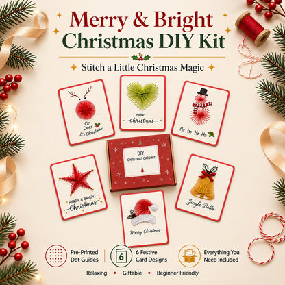 🎄Last Day 50% OFF - Merry & Bright Christmas DIY Kit