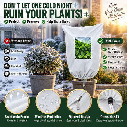⏳Last Day 50% OFF -❄️Winter Plant Frost Protection Cover