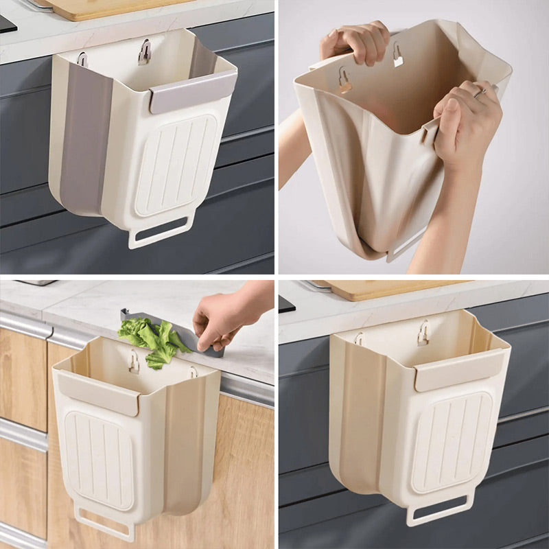 Multipurpose Hanging Collapsible Trash Can