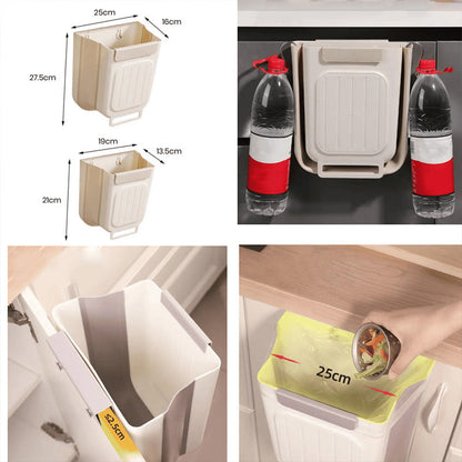 Multipurpose Hanging Collapsible Trash Can